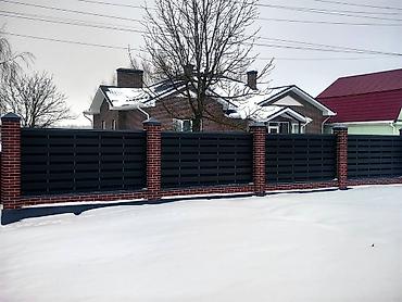 Фасадные 3D панели: ДПК заборы из террасных досек ДПК и фасадных панелей. Современные и — 15