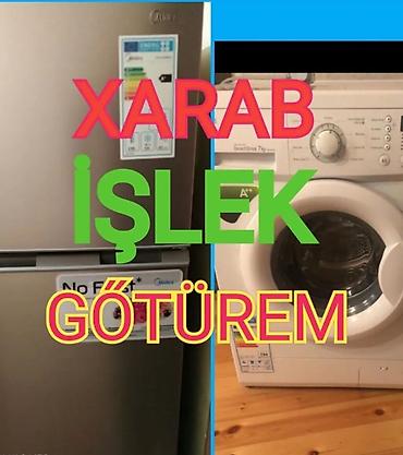 ev çertiyoju: Xarab və ya işlək məişət texnikasının yerindən götürülməsi xidməti - — 2