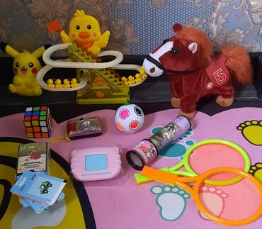 домик игрушечный: Набор детских игрушек и развивающих игр: - Игровой трек «утята на