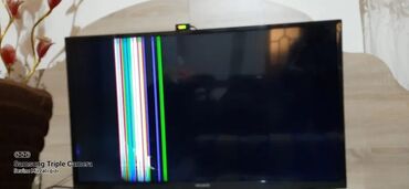продаю телевизор: Plazma televizor 102 ekran satılır.Ekranda şaquli xətlər əmələ