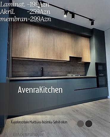 membran nədir: Sifarişlə mətbəx dəsti, Özü çəkən petlələr, Sadə laminat, Kredit var, Pulsuz çatdırılma, Ödənişli çatdırılma, Rayonlara çatdırılma — 2