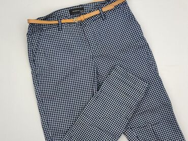 spodnie w kratke reserved: Reserved, Spodnie materiałowe damskie, rozmiar M
