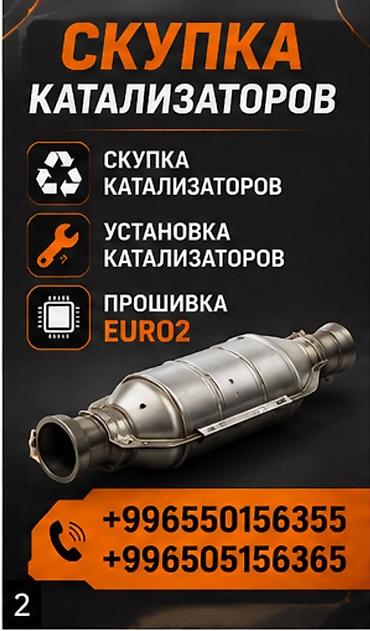 Услуги по работе с автомобильными катализаторами: - Скупка
