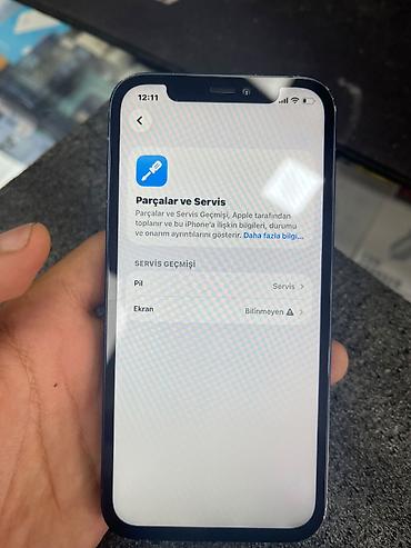 iphone 12 az: IPhone 12, 128 GB, Göy, Face ID — 9