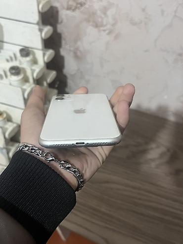 white: IPhone 11, 64 GB, White Titanium, Face ID, Barmaq izi, Simsiz şarj — 3