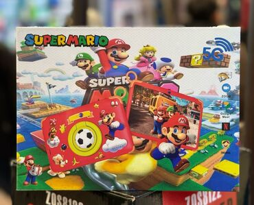 Игрушки: *Детский планшет SUPER MARIO* Память: 6gb + 128gb ✅ Система Android