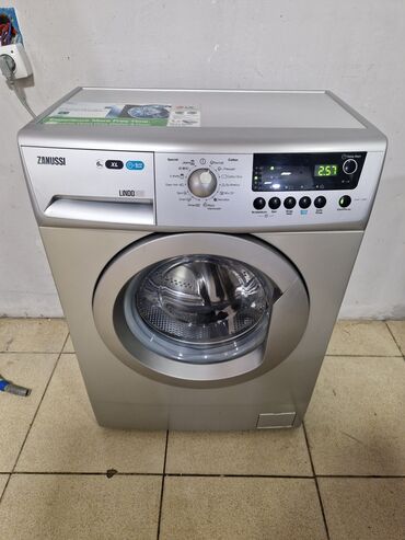 baku electronics paltaryuyan: Стиральная машина Zanussi, 6 кг, Б/у, Автомат, Есть сушка, Нет кредита, Платная доставка