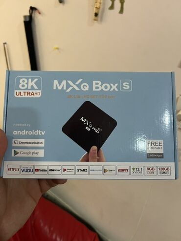 Smart TV bokslar: Smart TV boks 8 GB / 128 GB, Android