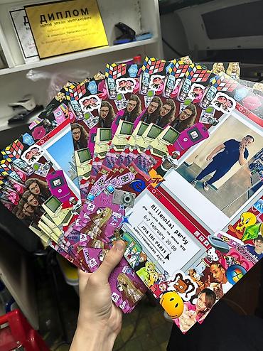 Печать: Высокоточная печать, ДТФ печать, | Кепки, Визитки, Баннеры — 2