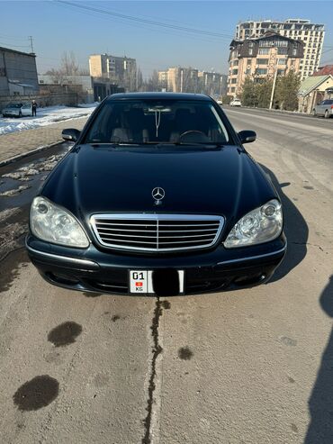 Mercedes-Benz: Mercedes-Benz S-Class: 2002 г., 5 л, Автомат, Газ, Седан