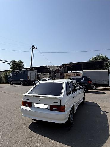 baqaj vaz: Lada Samara 5 qapılı hetçbek, ağ rəng. - Kuzov: aerodinamik gövdə kiti — 3