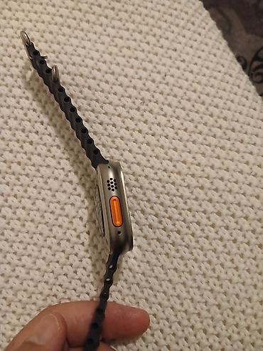 make up kofer: Apple Watch Ultra – titanijumsko kućište 49 mm, crni Ocean kaiš - — 4