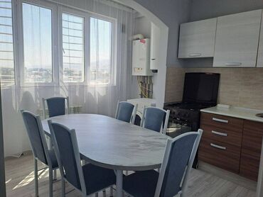 сдаю квартиру микрорайон кокжар: 1 бөлмө, 45 кв. м, 106-серия жакшыртылган, 9 кабат, Евроремонт