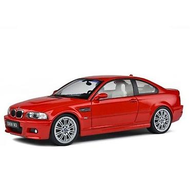 sliku: BMW E46 M3 Coupe – Red – 2000 – 1 : 18 – Solido Solido BMW E46 M3 — 1