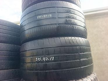 Шины: Avtomobil şinləri – 275/40 R18 - Ölçü: 275/40-18 (yanaqda qeyd — 3