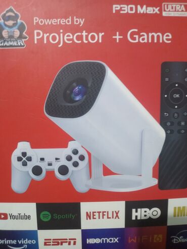 куплю проектор: Портативный проектор P30 Max, предназначенный для игр и просмотра