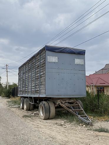 прицеп зила: Продаю прицеп 3 оска, круг ЗИЛ крана,диски без камерка,длина 7,80см — 1