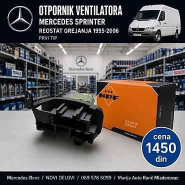 senzor klime za reno senik 2014: OTPORNIK VENTILATORA SPRINTER REOSTAT GREJANJA 6 | Reostat — 1