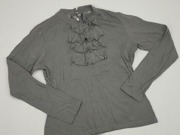 gładka bluzki z długim rękawem: Blouse, Carry, L (EU 40), condition - Perfect