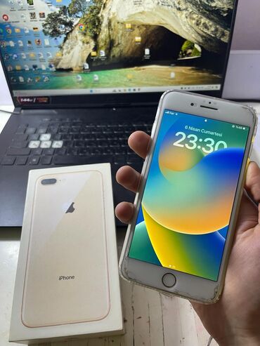 iphone 7 rose gold: IPhone 8 Plus, 256 ГБ, Rose Gold, Отпечаток пальца, Беспроводная зарядка