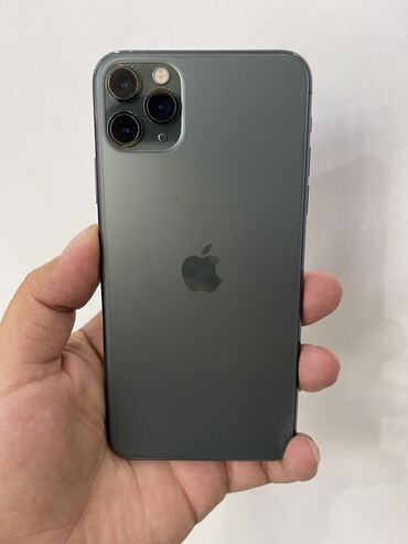 iphone 8 бишкек: IPhone 11 Pro Max, 256 ГБ, Жашыл, Каптама, 98 %