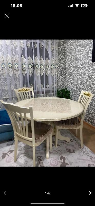 Masa 3 eded stul masin boyasidi qoymet 280 azn unvan