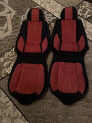 чехол для салона авто: Чехлы Алькантара, цвет - Красный, Volkswagen, Б/у, Платная доставка, Самовывоз