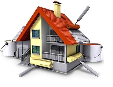 ev fasadları: Fasad işləri, fasad rənglənməsi, fasad boyanması, fasad izolyasiyası