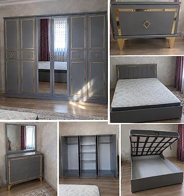 Yataq dəsti satılır 750₼. əla vəziyyətdə,çox istifadə edilməyib.Taxt