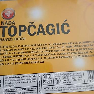 solar: CD: Nada Topčagić – The Best Of (Najveći hitovi) Izdanje: PGP RTS / — 2