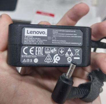 işlənmiş kalonka: Lenovo yeni nəsil notebooklar üçün orjinal Adaptor. yeni kimidir tam