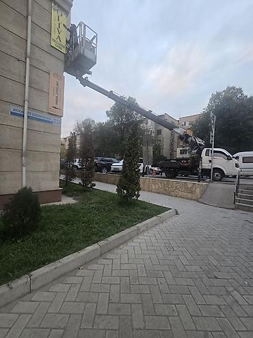 автовышка бонго: Услуги автовышки (телескопическая вышка на базе грузовика) - Рабочая — 1