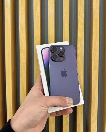 Apple iPhone: IPhone 14 Pro, Deep Purple, Zəmanət