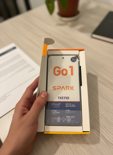 Tecno: Tecno Spark Go, 128 GB, rəng - Qara, Zəmanət, Sensor, Barmaq izi -da lalafo.az — 3 Tecno: Tecno Spark Go, 128 GB, rəng - Qara, Zəmanət, Sensor, Barmaq izi — 3