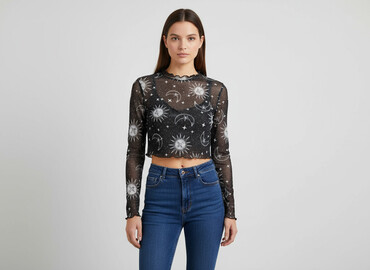 Topy: Top damski, rozmiar S
