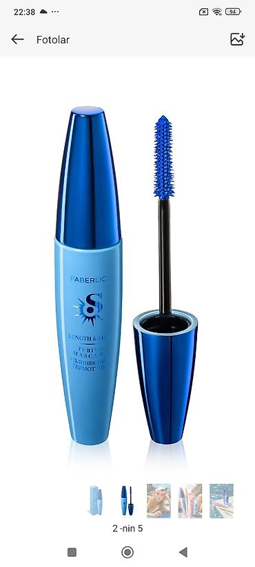 Gözəllik və sağlamlıq: Məhsul: Faberlic Length & Lift Tubing Mascara Xüsusiyyətlər: - — 1