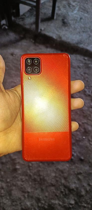 infinix not 50: Samsung Galaxy A12, rəng - Qırmızı, İki sim kartlı — 2