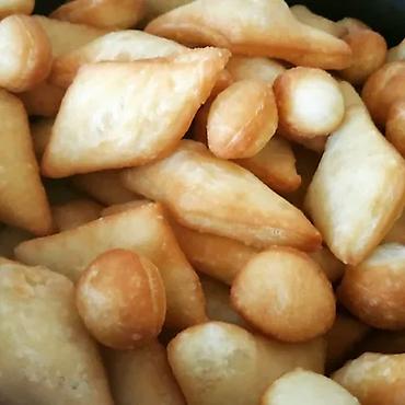 пышка: Пышки/баурсаки домашние - Свежие воздушные кусочки теста, обжаренные — 1