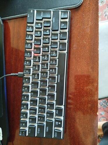 Klaviaturalar: Rampage Radiant k11 Mechanic Klaviatura, teze alinib, az ishlenib, rgb — 8