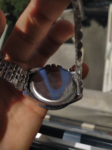 elektron saat qiymetleri: İşlənmiş, Qol saatı, Rolex, rəng - Gümüşü