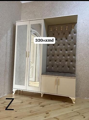 siyirmeli skaf: Yeni, 2 qapılı, Güzgülü, Açılan, Düz dolab — 1