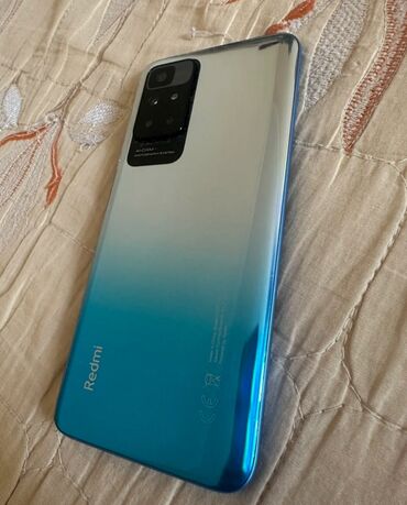 ноутбуки редми: Redmi, Redmi 10, Б/у, 128 ГБ, цвет - Синий, 2 SIM