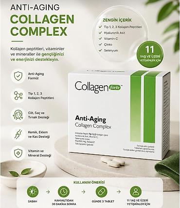collagen: Collagen Forte Anti-Aging Collagen Complex – hidrolizə peptid Tip 1 — 2