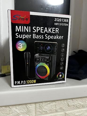 Динамики и колонки: Здравствуйте, продаю Портативную акустику Sing-e ZQS1368 (HiFi System) — 2