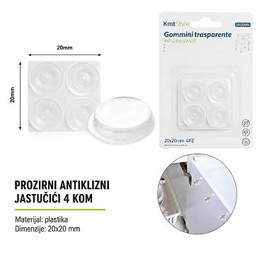 klizna vrata: KMT Prozirni amortizer, okrugli 2208240 - Tip: prozirni antiklizni — 1