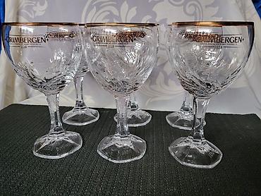 heinken case: Case nove vintaz orig.Grimbergen za pivo kristalno staklo. Case nove — 10