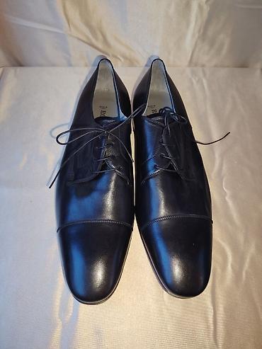 a1 kapsule: Muške elegantne cipele – crne, kožne, Oxford cap-toe UG 31cm - — 2