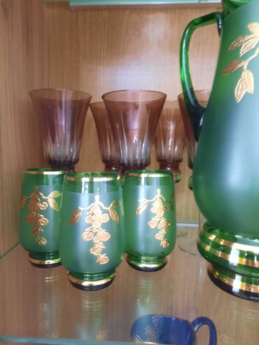 Другие товары для дома: ГРАФИН СО СТАКАНАМИ. БОГЕМИЯ!!! ЧЕХИЯ!!! СЕРВАНТНОЕ ХРАНЕНИЕ — 23