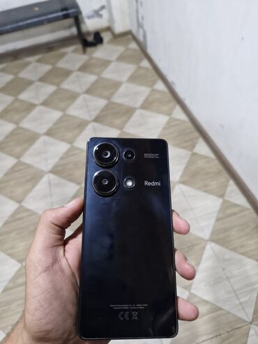 Redmi: Redmi Note 13 Pro, 256 GB, rəng - Qara, Barmaq izi