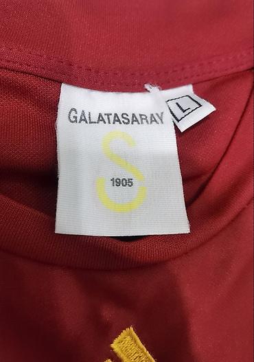 Kişi geyimləri: Futbolka, Adidas, L, rəng - Qırmızı — 3